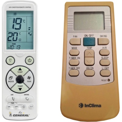 Inclima y512v1, kfr-09nb2, kfr-09nc2, kfr-12bn2 - луксозно с подсветка дистанционно управление (y512v1, kfr-09nb2, kfr-09nc2, kfr-12bn2)