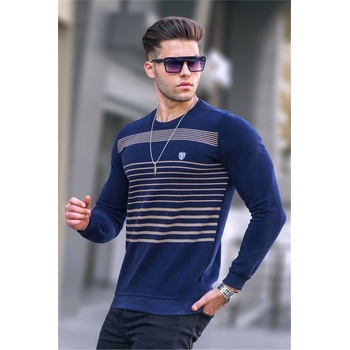 Madmext Мъжка блуза 5961 - Тъмносиня #357887 (357887_Тъмно синьо)