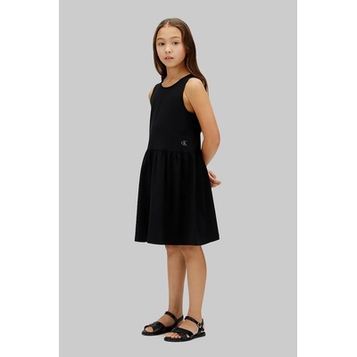 Calvin Klein Jeans рокля от вискоза (LVCKSJH01G.128.176.PPY2)