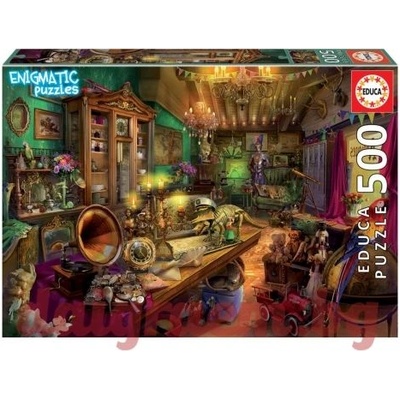 Educa Загадъчен пъзел educa 18480 - 500 части - Антикварен магазин (edu18480)