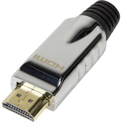 LogiLink HDMI конектор за самостоятелно сглобяване, A/M, метален