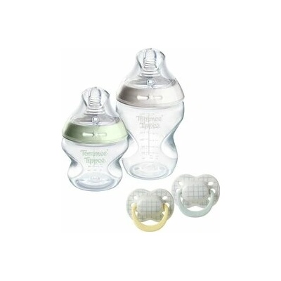 Tommee Tippee Natural Start anti colic novorozenecký starter kit samosterilizačních lahviček 150 ml a 260 ml
