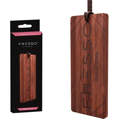 Fresso závěsná vůně ve dřevě Sugar Love