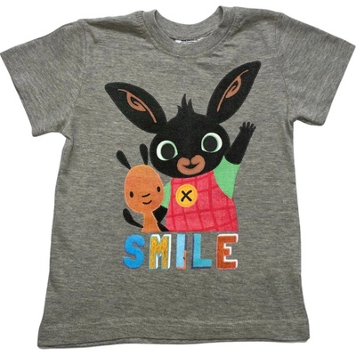 Setino chlapčenské tričko Bing Smile sivé