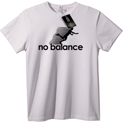 NOONEBRAND Тениска с Лого на New Balance - XL, Black