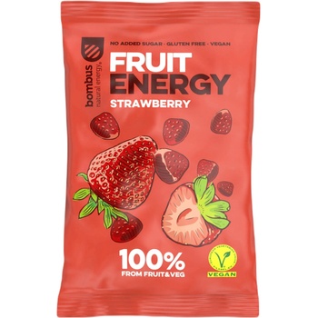 Bombus Cukríky Fruit energy jahoda 35 g