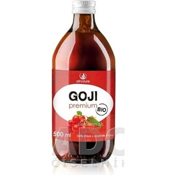 Allnature Goji Kustovnice čínská 100% Bio šťáva 0,5 l