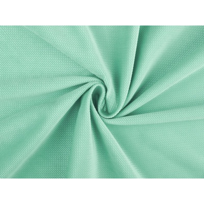Velvet/zamat štruktúrovaný jednofarebný Farba: 8 mint
