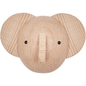 OYOY Mini Стенна кука от масивен бук в естествен цвят Elephant - OYOY Mini (M107320)