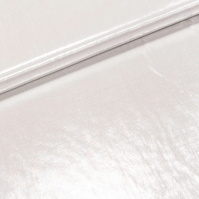Polyesterový úplet JERSEY ICE, stříbrná lesklá, š.150cm (látka v metráži)