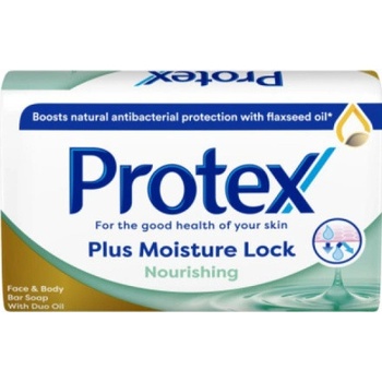 Protex Plus Moisture Lock Nourishing vyživující toaletní mýdlo pro suchou pokožku 90 g