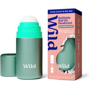 WILD Roll on Fresh Cotton & Sea Salt deodorant, 50ml, унисекс