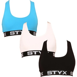 Styx Комплект от три - дамски спортен бюстгалтер Styx sport многоцветен Styx | Mnogotsveten | ЖЕНИ | L - zoot - 64,93 лв