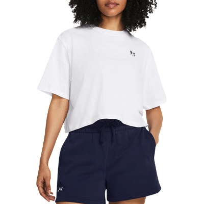 Under Armour Тениска Under Armour Boxy Crop Logo Short Sleeve 1386845-100 Размер XS