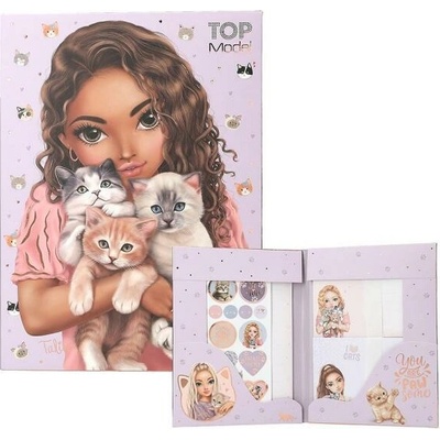 Top Model Listová sada se samolepkami Cat Love Talita
