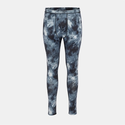 Gul Клин Gul Men's Powder Thermal Full Length Slim Fit Baselayer Leggings - Black AOP