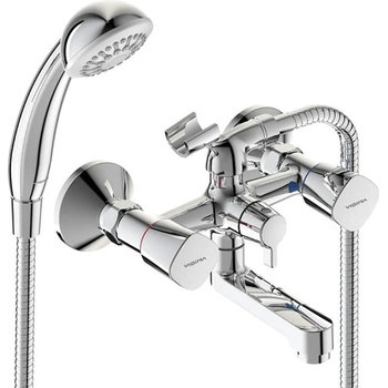 Vidima Стенен смесител за вана/душ, Quadro (BA344AA)