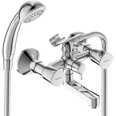 Vidima Стенен смесител за вана/душ, Quadro (BA344AA)