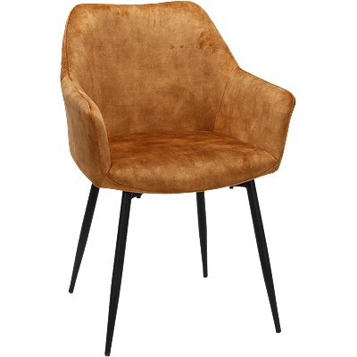 Carmen Трапезен стол tipton - оранжев mj 1