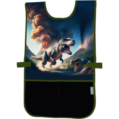 Stil zástěrka pončo na výtvarnou výchovu Monster