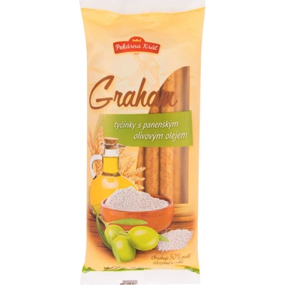 Pekárna Král Tyčinky grahamové s olivovým olejom 100 g