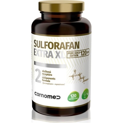 CarnoMed Sulforafan EXTRA XL Pure Gold Edition 120 kapslí