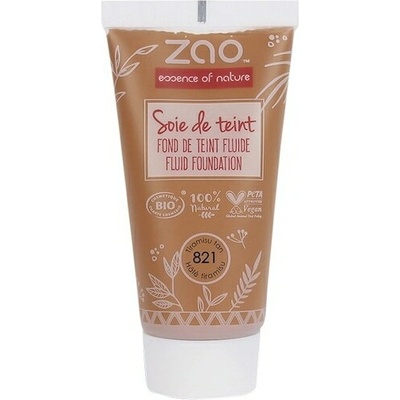 Zao Teint FoundationRefill Silk Foundation 821 tiramisu tan 30 ml