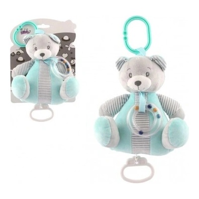 Natáčací plyšový medvedík s upokojujúcou melódiou