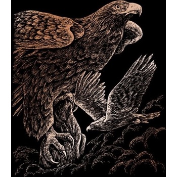 Royal Langnickel škrabací obrázek zlatý Leopard