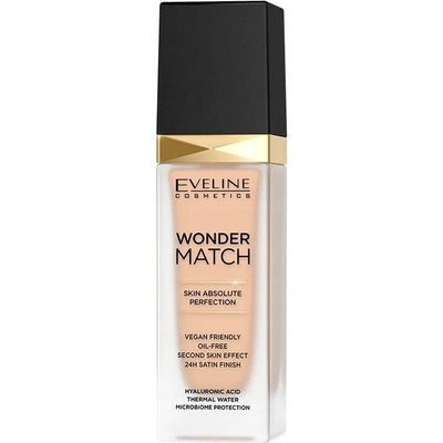 Eveline Cosmetics Wonder Match dlhotrvajúci tekutý make-up s kyselinou hyalurónovou 16 Light Beige 30 ml