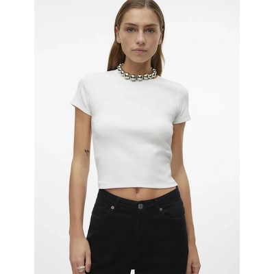 Тениска Vero moda Chloe short sleeve T-shirt - White (Snow White)