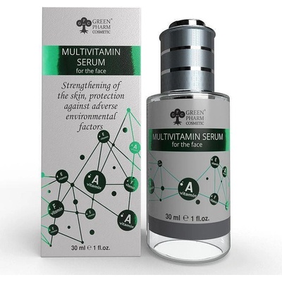 Green Pharm Cosmetic Ukraine Мултивитаминен серум за лице 30мл. Green Pharm Cosmetic Multivitamin Serum for the face