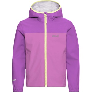 Jack Wolfskin Детско водоустойчиво яке Jack Wolfskin Kid's Adventuretribe 2L Jacket Waterproof jacket - Foxglove - размер 176 (EU) (703-6904-0317)