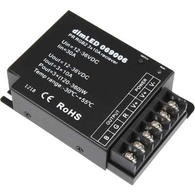 T-LED Přijímač dimLED PR RGB2 3x10A 069006