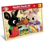 Lisciani Lisciani bing wooden puzzle (24 pcs) in display