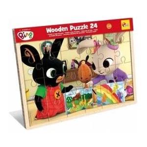 Lisciani Lisciani bing wooden puzzle (24 pcs) in display