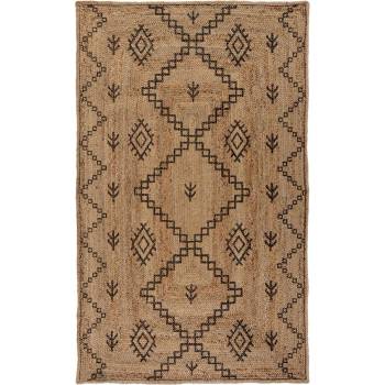 Flair Rugs Килим от юта в естествен цвят 120x170 cm Rowen - Flair Rugs (503119374294)