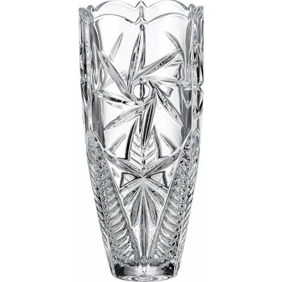 Crystal Bohemia KRIŠTÁĽOVÁ VÁZA BOHEMIA PINWHEEL 300 MM