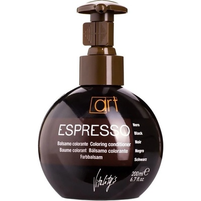 Vitality's Espresso Farebný tónovací balzám - Black - čierny 200 ml