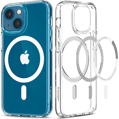 Spigen Калъф Spigen Ultra Hybrid Mag Magsafe, за iPhone 13 Mini, White (8809811850703)
