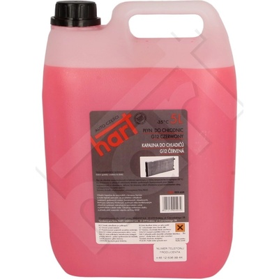 HART Chladicí kapalina G12 5 l