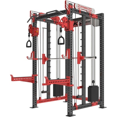 Kubisport HX80 Posilňovacia klietka s multipresom a závažiami 2 x 80 kg, nosnosť 900 kg