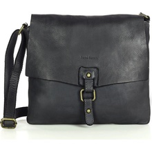 Mazzini dámská kožená crossbody kabelka M46 černá