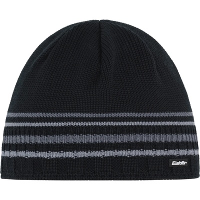 Eisbär Зимна шапка (beanie) Eisbär Bax Beanie - Black / Grey / Anthracite - размер One Size (904-5468-0111)