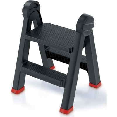Schodíky TITAN LADDER čierny 47,0x43,5x63,0cm