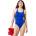 Speedo Solid Leaderback Calm Cobalt