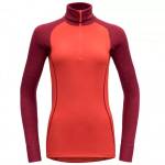 Devold Термо блуза DEVOLD Duo Active Woman Zip Neck beetroot L