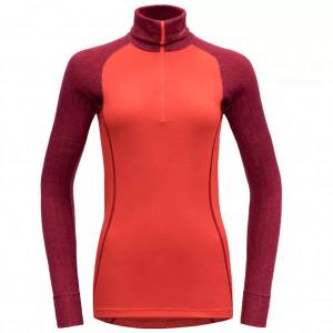 Devold Термо блуза DEVOLD Duo Active Woman Zip Neck beetroot L
