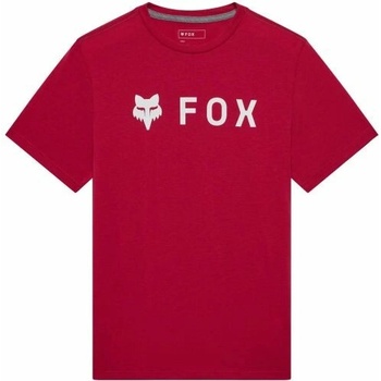 Fox Yth Absolute Ss Tee Flame Red