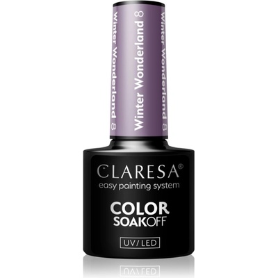 Claresa SoakOff UV/LED Color Winter Wonderland гел лак за нокти цвят 8 5 гр